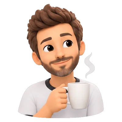 Avatar of Marijn holding a mug of coffee